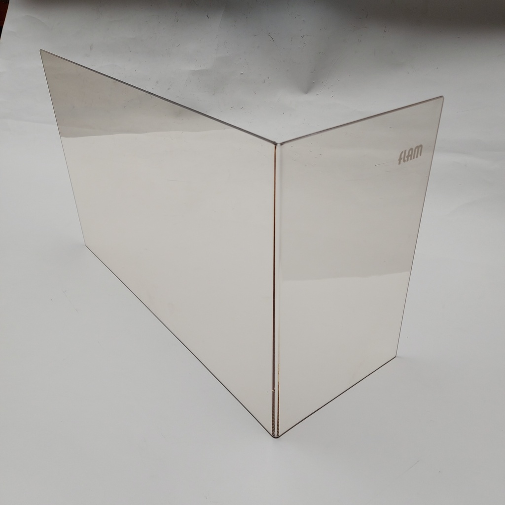 Keramisch glas ECCO DES 68/45 Hoek Rechts Vlak, + Embleem