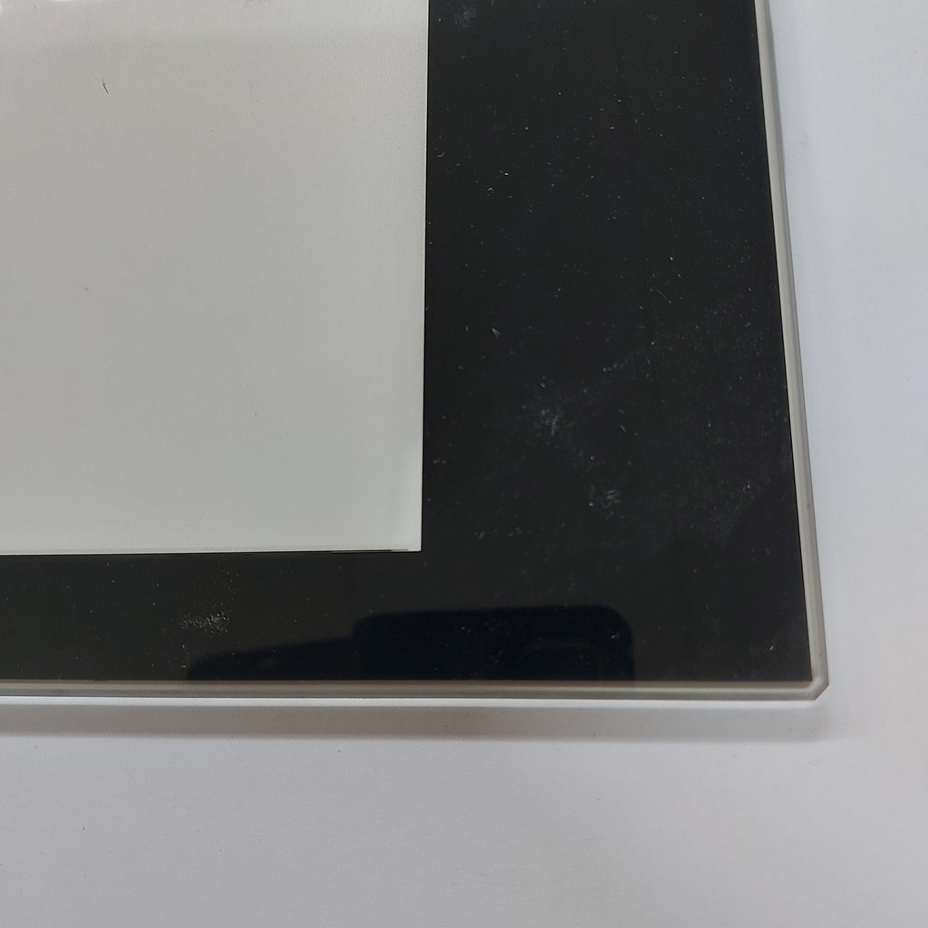 DESIGN-Voorzetglas MT44/120F met Zwarte Boord