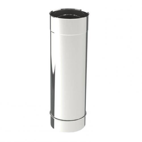 Enkelwandige buis INOX / RVS diameter 200mm, 50cm lang.