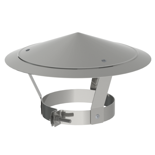 [EW-trekkap200] Enkelwandige trekkap 200mm RVS