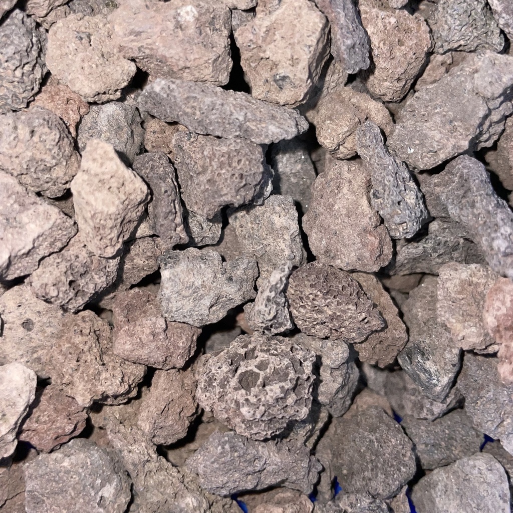 Imitatiekolen Lava Steen TERRA 100 Front (per/kg)
