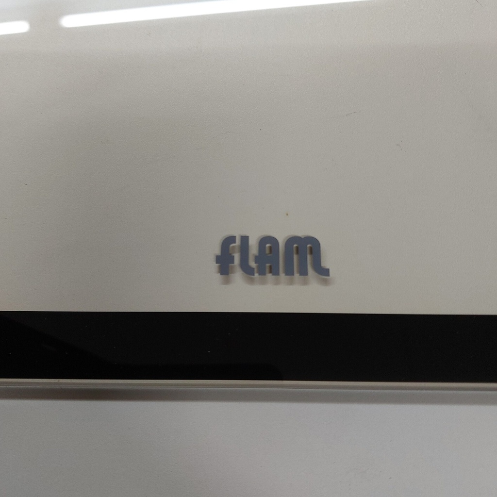 [GLAS.V.E-0044] Keramisch bedrukt glas LARGO 70/48 Front, ** Embleem