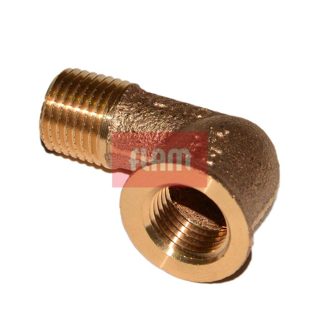 [SANK-0009] Knie Messing Man./Vrouw. 1/4"