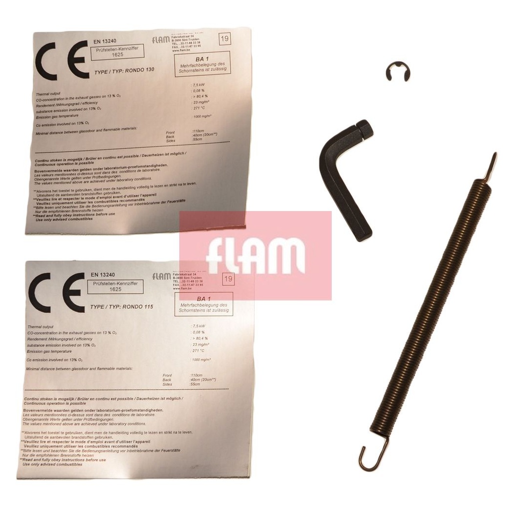 [RON-0011] Pakket Rondo BA1 (Zelf sluitende deur)