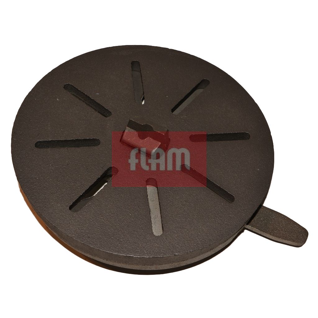 Grille ronde (inférieure + supérieure) complète avec manette MT+ 6857F