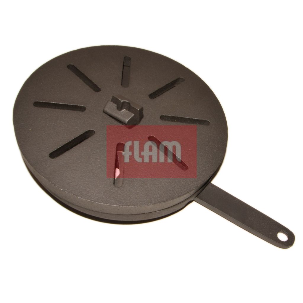 Grille ronde (inférieure + supérieure) complète avec manette RRS.05 pour MT et DES